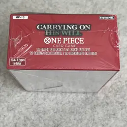 One Piece Card Game Carrying On His Will OP-13 Booster Box New Sealed SHIPS 2DAY - Image 3