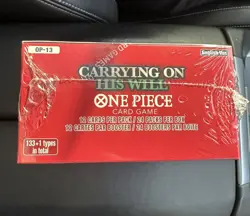 OP-13 One Piece Card Game Carrying On His Will Booster Box English New Sealed - Image 5