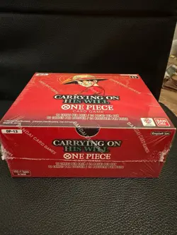 One Piece Card Game - Carrying On His Will - OP-13 Booster Box New & Sealed - Image 1