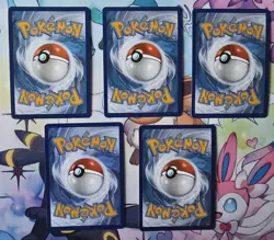 Pokemon TCG Lot Of 5 Baby Shiny Cards Hidden And Paldean Fates - Image 2