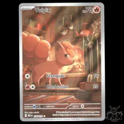 Vulpix #138/132 Mega Evolution NM/Near Mint Pokemon 2025 - Image 1