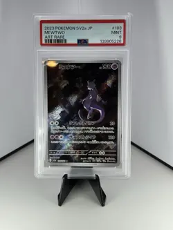 Mewtwo 183 Sv2a: Pokemon Card 151 Holo (Japanese) PSA 9 - Image 1