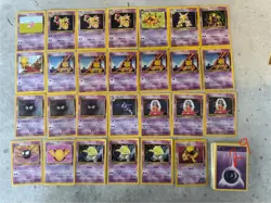 260 Vintage Pokemon Card Collection with Binder Set - Image 1