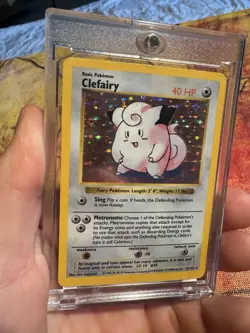 Clefairy Holo Shadowless | Base Set WOTC | Vintage Pokemon Card - Image 1