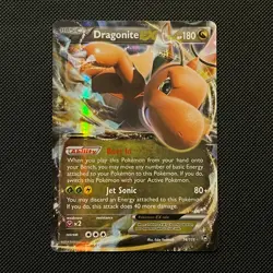 Dragonite EX 74/111 Ultra Rare Furious Fists Pokemon Card - Near Mint - Image 1