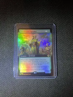 Formidable Speaker Foil Extended Art Foil MTG Lorwyn Eclipsed M/NM - Image 1