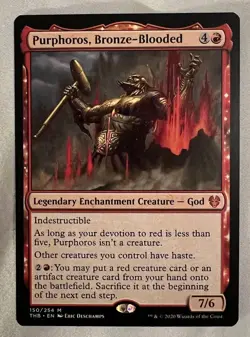 MTG Magic The Gathering Purphoros, Bronze- Blooded - Image 1
