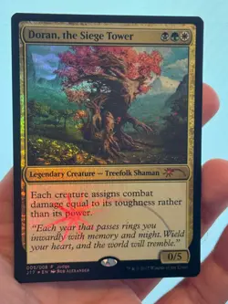 1X JUDGE FOIL Doran, the Siege Tower MINT MTG Magic J17 2017 Promo Abzan EDH - Image 1
