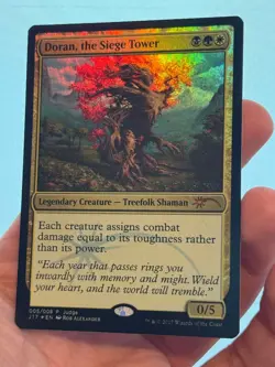 1X JUDGE FOIL Doran, the Siege Tower MINT MTG Magic J17 2017 Promo Abzan EDH - Image 2