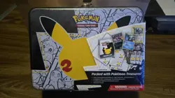 Pokemon 25th Anniversary Celebrations Treasure Chest Lunchbox Tin NEW/SEALED - Image 1