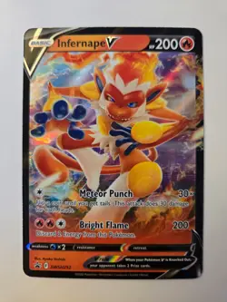 Pokemon Infernape V SWSH252 - Sword & Shield Black Star Promo - Image 1