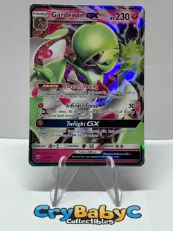 Pokemon Gardevoir GX 93/147 Burning Shadows Sun & Moon ULTRA RARE - Image 1