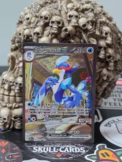 ☠☠ Sv02: Paldea Evolved Pokemon TCG Quaquaval Ex SIR - Image 1