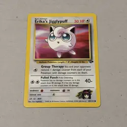 Erika's Jigglypuff 69/132 Gym Challenge Pokemon TCG - Image 1