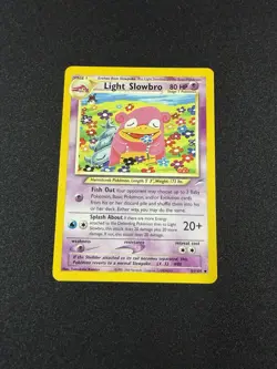 Light Slowbro 51/105 Neo Destiny Unlimited Rare Pokemon - Image 1