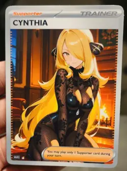 Pokemon - Goddess - DIY - Full Art - Glossy - Trainer Card - Image 1