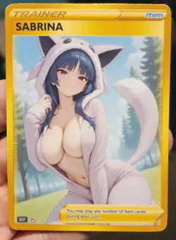 Pokemon - Goddess - DIY - Full Art - Glossy - Trainer Card - Image 2