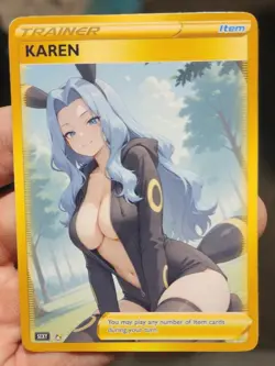 Pokemon - Goddess - DIY - Full Art - Glossy - Trainer Card - Image 3
