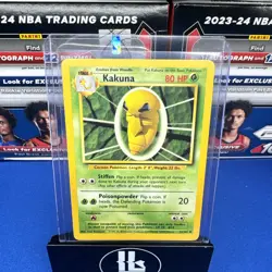 Pokemon TCG Kakuna Base Set 33/102 Regular Unlimited Uncommon - Image 1