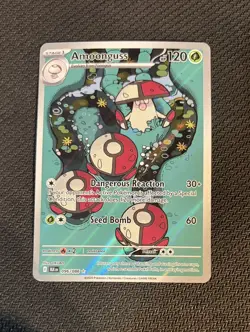 Pokemon TCG - Amoonguss - 096/086 - Illustration Rare - SV: Black Bolt English - Image 3