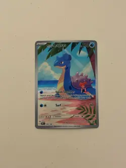 2025 Pokemon SV Destined Rivals DRI EN Misty's Lapras #194/182 VERY SHARP - Image 1