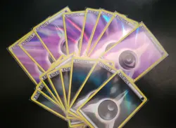 Pokemon TCG 8 Psychic & 8 Darkness Energy (Unnumbered, Reverse Holo) - XY - NM - Image 1