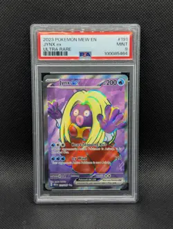 Jynx Ex PSA 9 MINT #191 Pokemon 151 Mew EN Ultra Rare 2023 Pokemon - Image 1