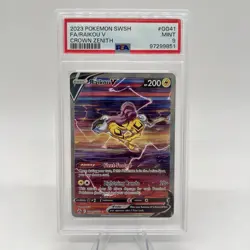 Pokemon Raikou V GG41 Crown Zenith Galarian Gallery PSA 9 Full Art ⚡ Mint Slab - Image 1