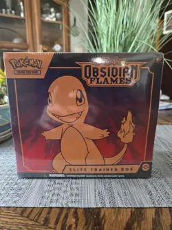 Pokemon Scarlet Violet Obsidian Flames Elite Trainer Box ETB Sealed - Image 1