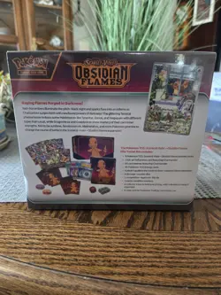 Pokemon Scarlet Violet Obsidian Flames Elite Trainer Box ETB Sealed - Image 3