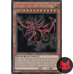 Yugioh Slifer the Sky Dragon CT13-EN001 Secret Rare Limited Edition NM - Image 1