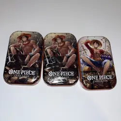 One Piece Tin Pack Set Vol 2 Factory Sealed 2 TIN LOT IN HAND Ready To Ship New - Image 1