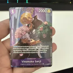 One Piece TCG - Vinsmoke Sanji OP10-063 OP12 English Treasure Rare - Image 1
