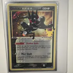 Pokemon Greninja Star SWSH144 Sword & Shield Promo Full Art Holo 130 HP - Image 1