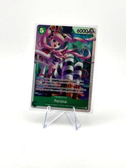 Perona - OP14-033 -One Piece TCG English - The Azure Sea's Seven SR Foil - Image 1