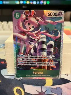 Perona - OP14-033 -One Piece TCG English - The Azure Sea's Seven SR Foil - Image 1