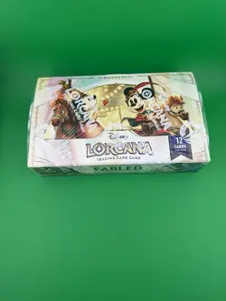 NEW SEALED Disney Lorcana Fabled Booster Box - 24 Packs - Image 3