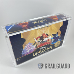 Disney Lorcana TCG Booster Box Premium Acrylic Display Protector Case - Image 1