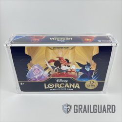 Disney Lorcana TCG Booster Box Premium Acrylic Display Protector Case - Image 4