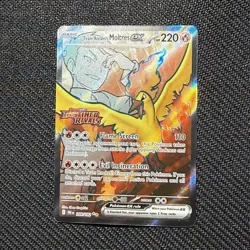 Team Rocket's Moltres ex 208/182 SV10: Destined Rivals Pokemon TCG Card NM/M - Image 1