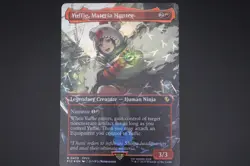Yuffie, Materia Hunter (Borderless) (Chocobo Track Foil) - Commander: FINAL FANT - Image 2