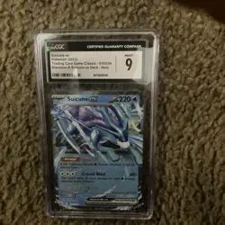 Pokemon TCG Suicune EX Classic Collection Trading Card 010/034 - Image 3