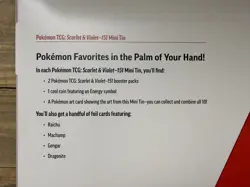 Pokemon Trading Card Game 4-Pack Pokemon TCG: Scarlet & Violet-151 Mini Tin New - Image 4