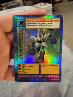 ST-26S Starmon Starter Deck FOIL Digimon Digi-Battle Series Card 1999 NM Holo - Image 4