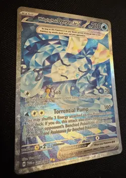 Pokemon TCG SV Twilight Masquerade Card 213/167 Wellspring Mask Ogerpon EX - Image 1