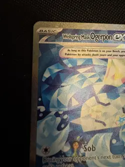 Pokemon TCG SV Twilight Masquerade Card 213/167 Wellspring Mask Ogerpon EX - Image 5