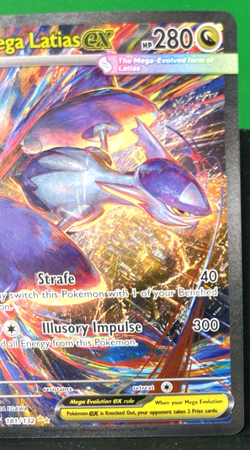 Mega Latias ex 181/132 Me01: Mega Evolution Holo NM! Beautiful Card! - Image 3