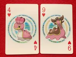 Shellos Gastrodon Pokemon Japanese Playing Poker Card Pearl Palkia Deck Nintendo - Image 1
