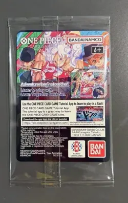 One Piece Monkey D. Luffy US Voyage College Basketball Promo Card - SEALED - Image 2