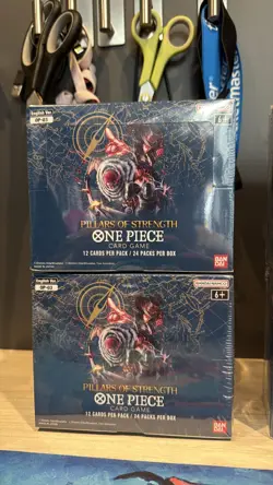 ONE PIECE GCC - Pillars of strength Booster Box OP-03 ENGLISH sealed 4X - Image 2